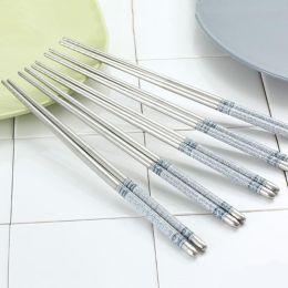 Blue And White Porcelain Stainless Steel Chopsticks