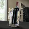 Dragon Crest White Unicorn Wine Bottle Holder