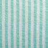 DII Aqua Striped Seersucker Round Tablecloth - 70 inches