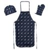 Broncos 3PC Set - Apron;  Mitt;  Hat