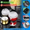 4 In 1 Car Cup Holder Expander Adapter Multifunctional Water Cup Mount Stand 360Â° Rotating Drink Bottle Organizer with Adjustable Base