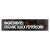 Simply Organic Daily Grind Black Peppercorns - Organic - Grinder - 3 oz