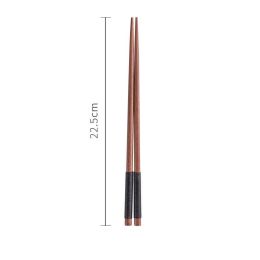 Japanese Style Pointed Mahogany Chopsticks