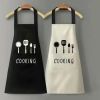 Manufacturer's apron; customized coverlet; cooking; home kitchen; waterproof; oil proof; customized gift; apron; coverlet; logo