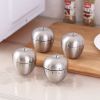 Metal; Egg Apple Countdown Timer; Reminder; 55 Minute Timer; Creative Kitchen Mechanical Timer