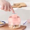 Electric Garlic Chopper Mini, Garlic Masher Crusher, Food Processor Small with Garlic Peeler And Spoon